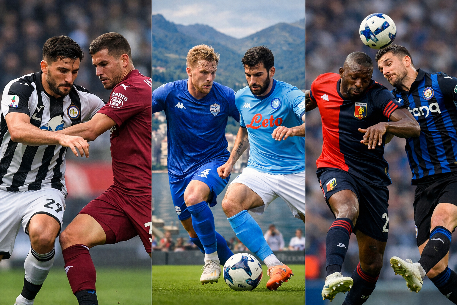 Feature image for Serie A Saturday Guide: How to Watch Udinese vs Torino, Como vs Napoli and Atalanta vs Genoa