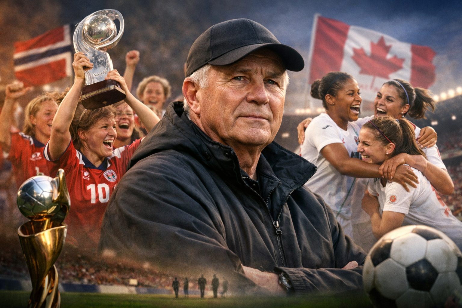 Feature image for Even Pellerud’s Women’s Soccer Legacy: From Norway’s Golden Era to Canada’s Rise